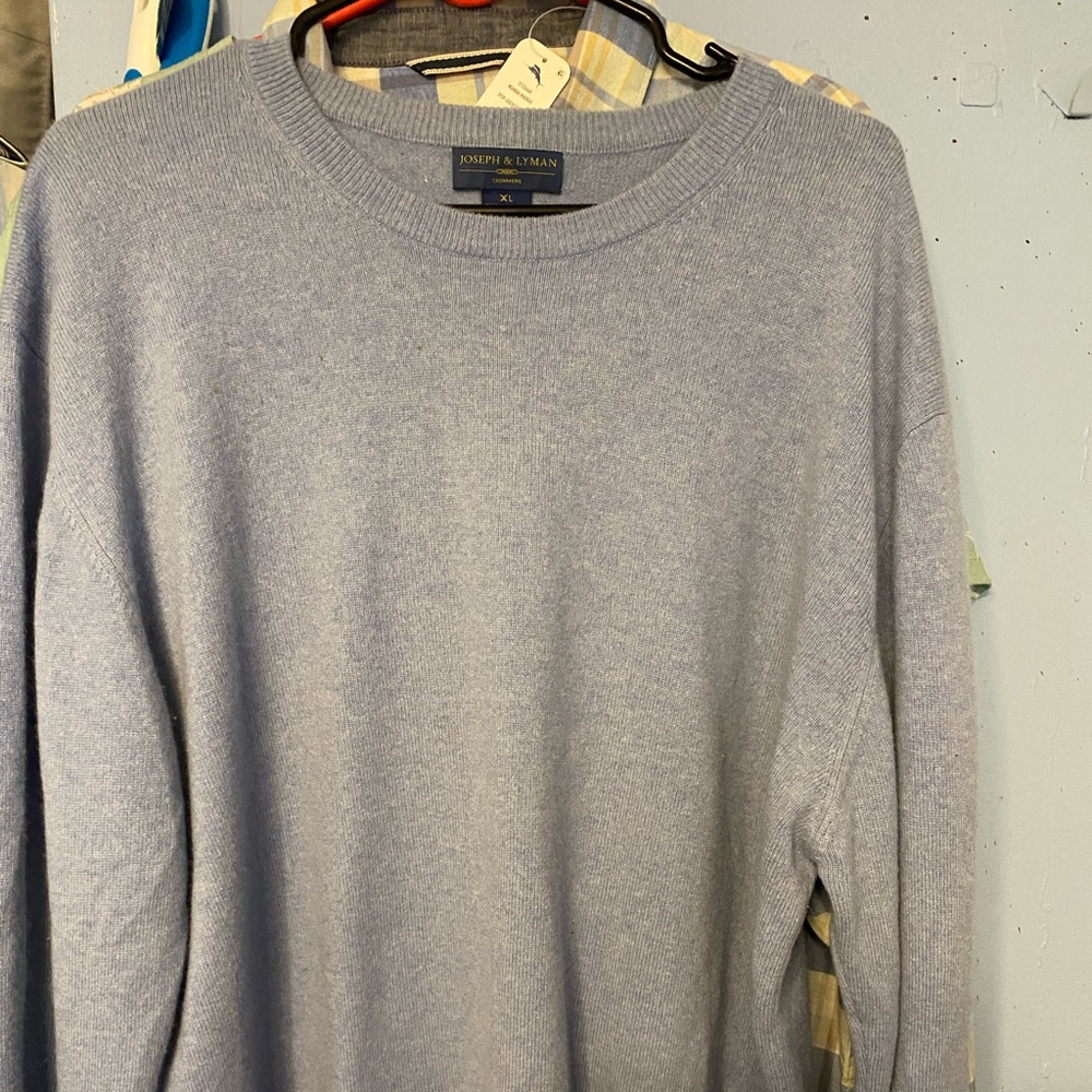 Joseph & Lyman Mens XL Cashmere Sweater
